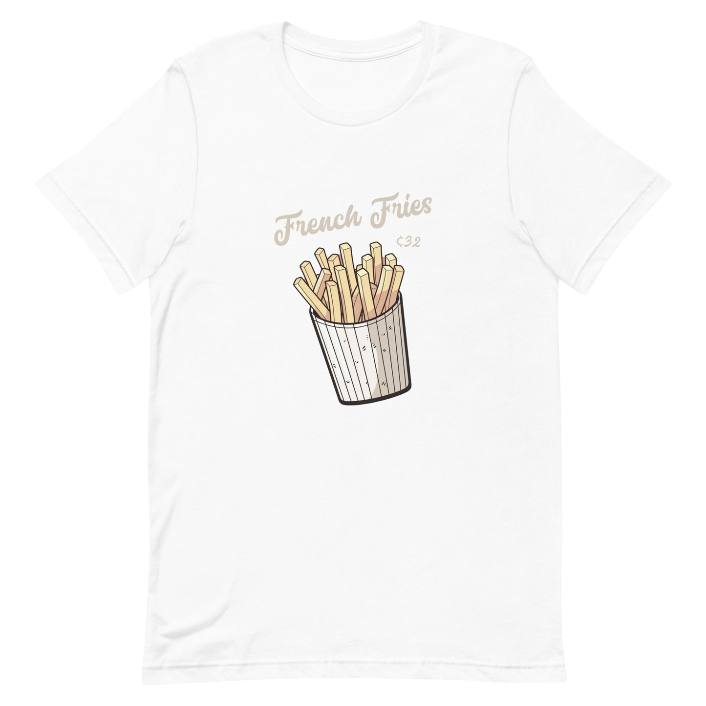 Retro French Fries by Relephants - Unisex t-shirt