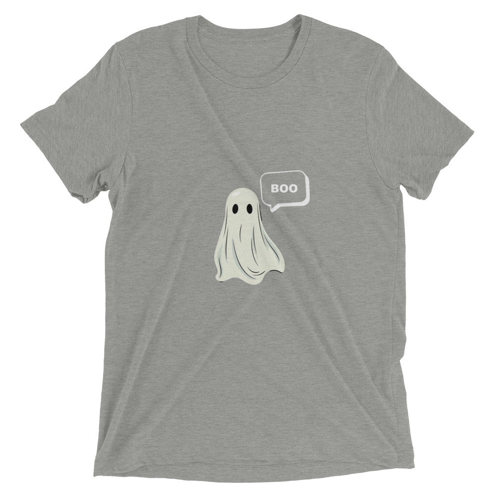 Boo! Little Ghost Halloween T-shirt by Relephants