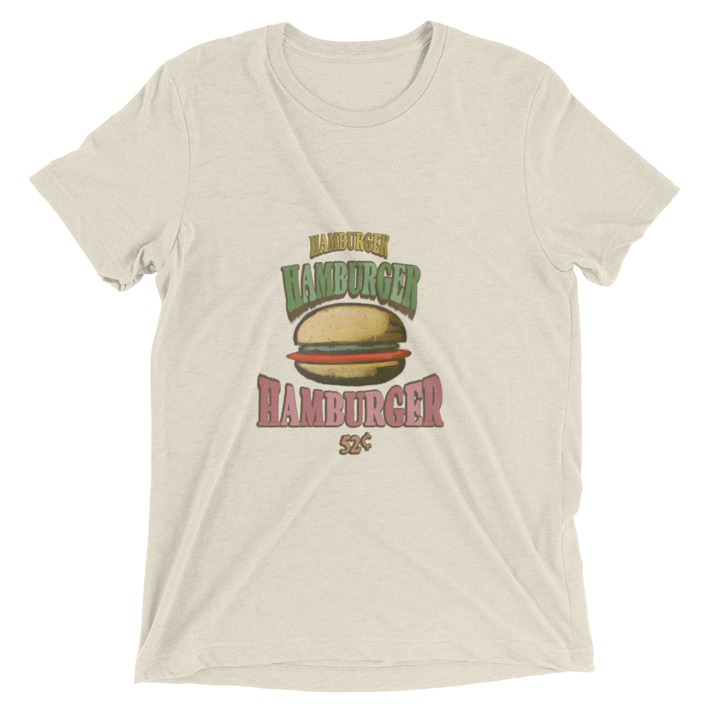 Hamburger, Hamburger, Hamburger - Short sleeve t-shirt by Relephants