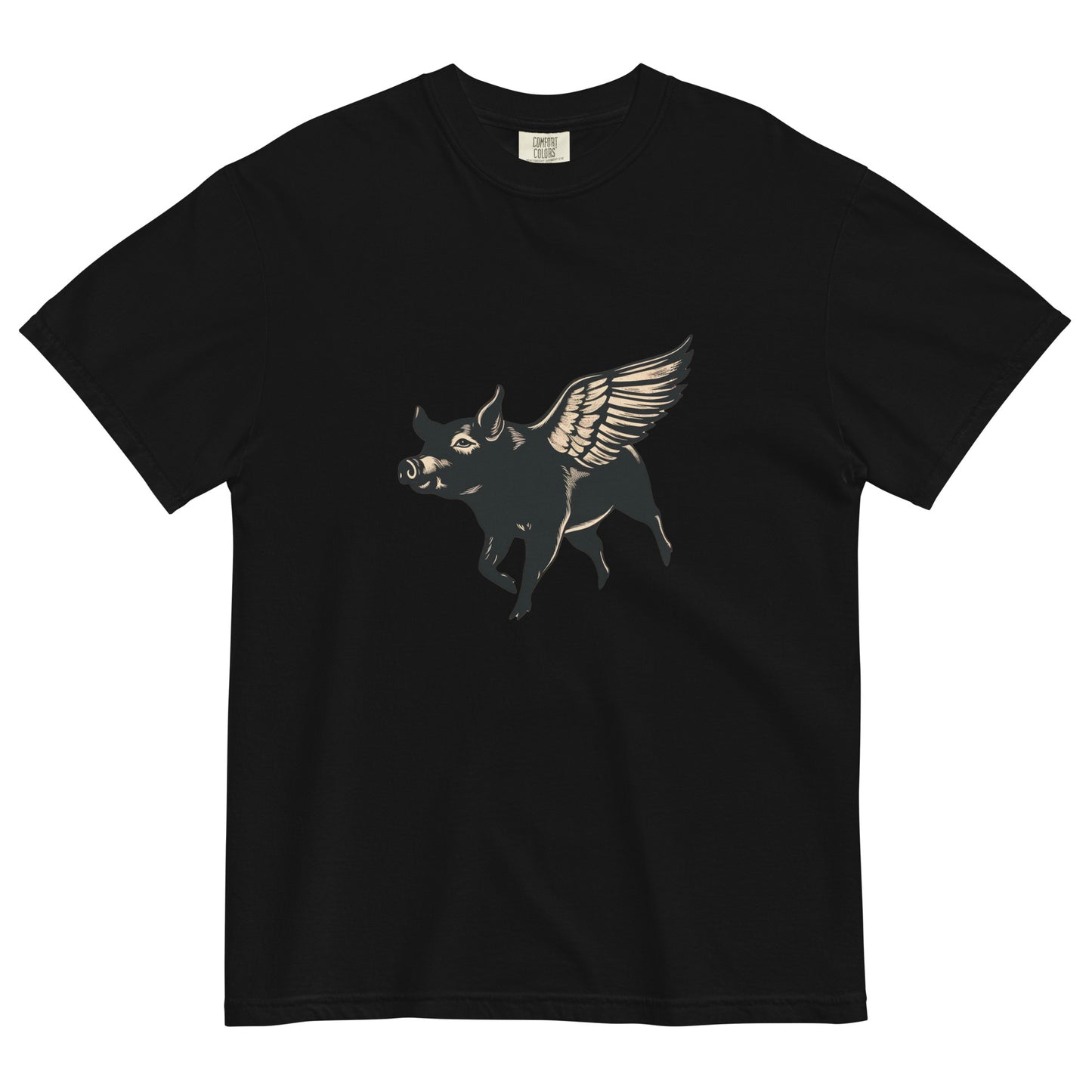 When Pigs Fly - Unisex garment-dyed heavyweight t-shirt