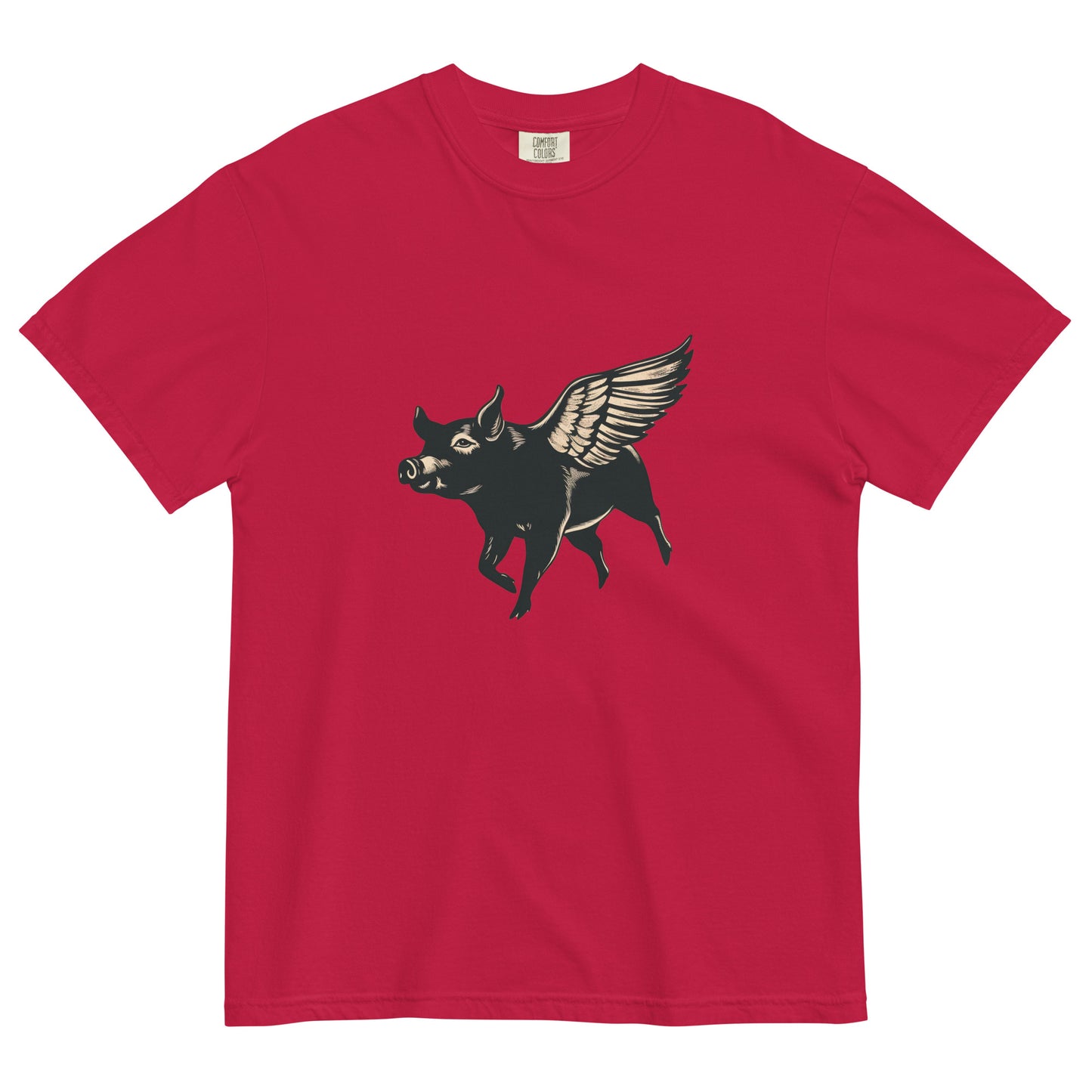 When Pigs Fly - Unisex garment-dyed heavyweight t-shirt