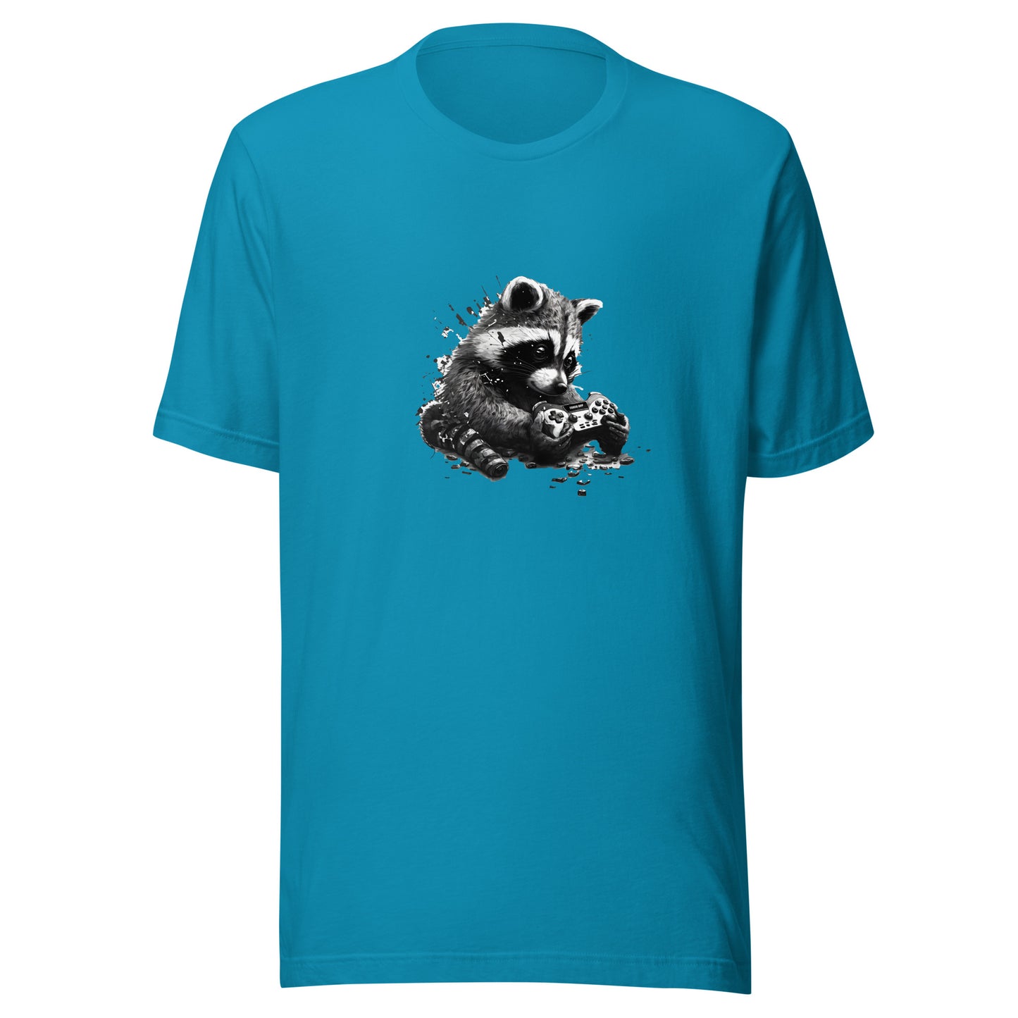 Gamer Raccoon - Unisex t-shirt by Relephants