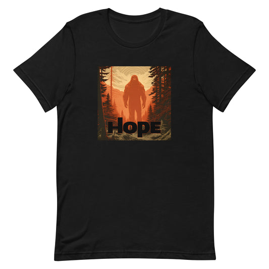 Hope for Bigfoot - Unisex t-shirt - by Relephants