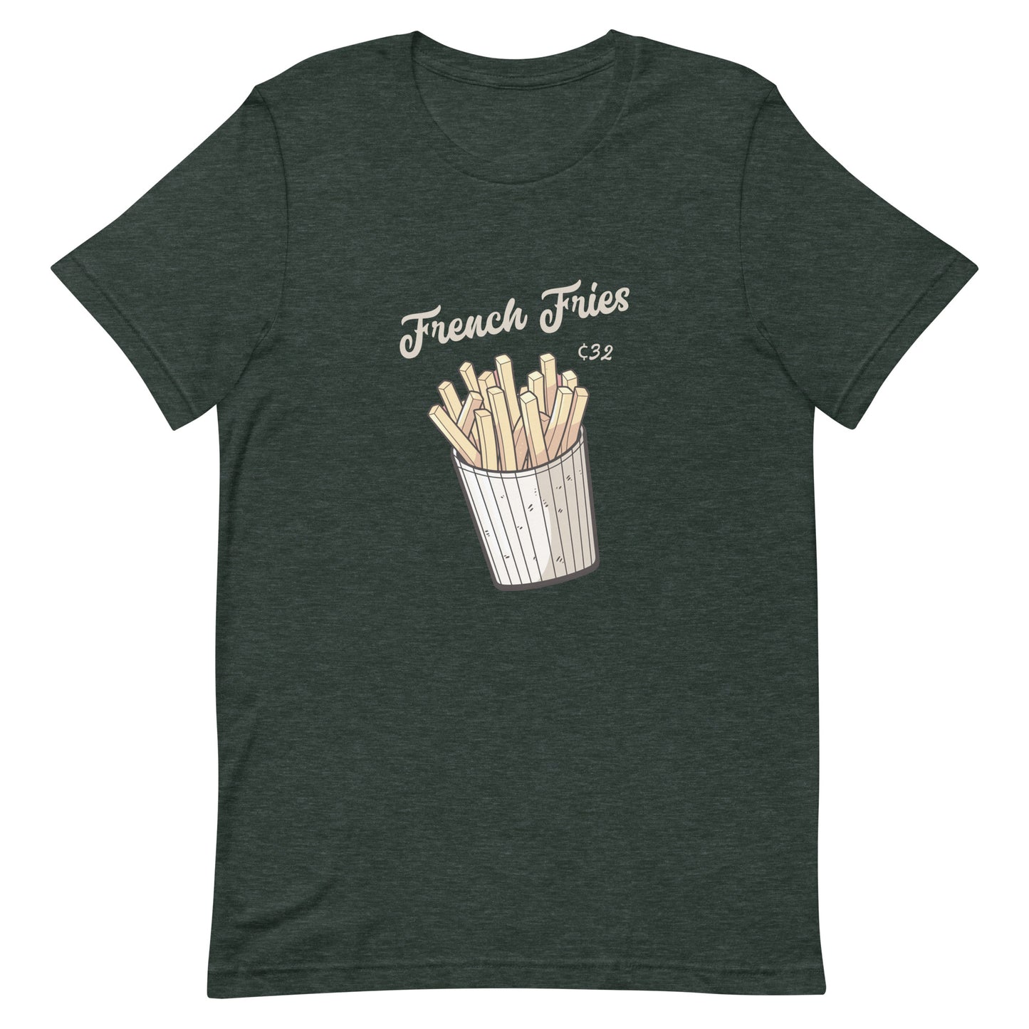 Retro French Fries by Relephants - Unisex t-shirt