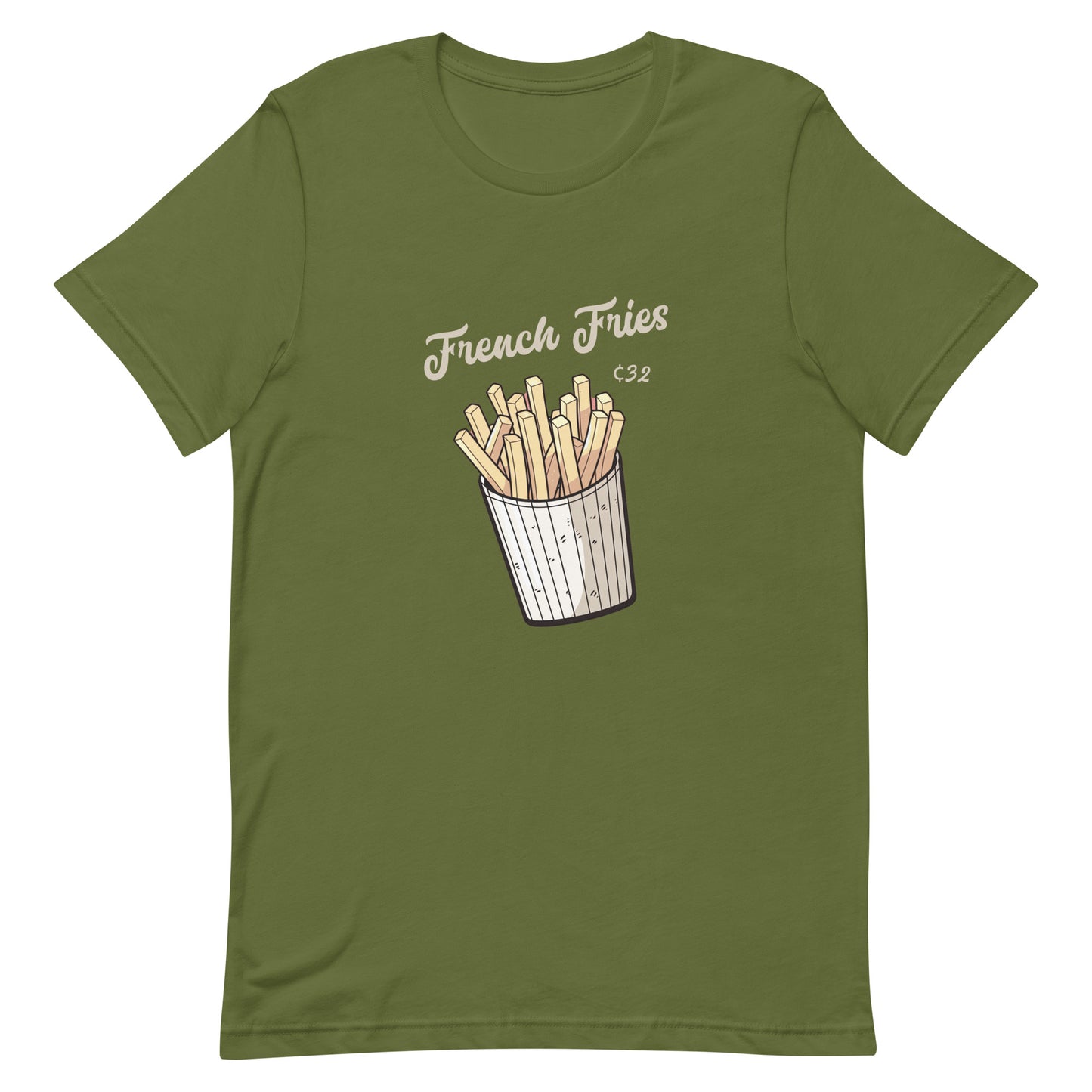 Retro French Fries by Relephants - Unisex t-shirt