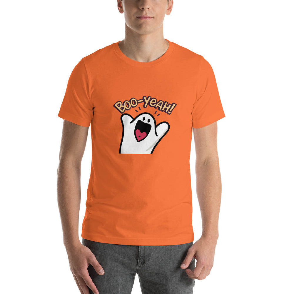 Boo Yeah - Cute, fun Halloween Unisex t-shirt