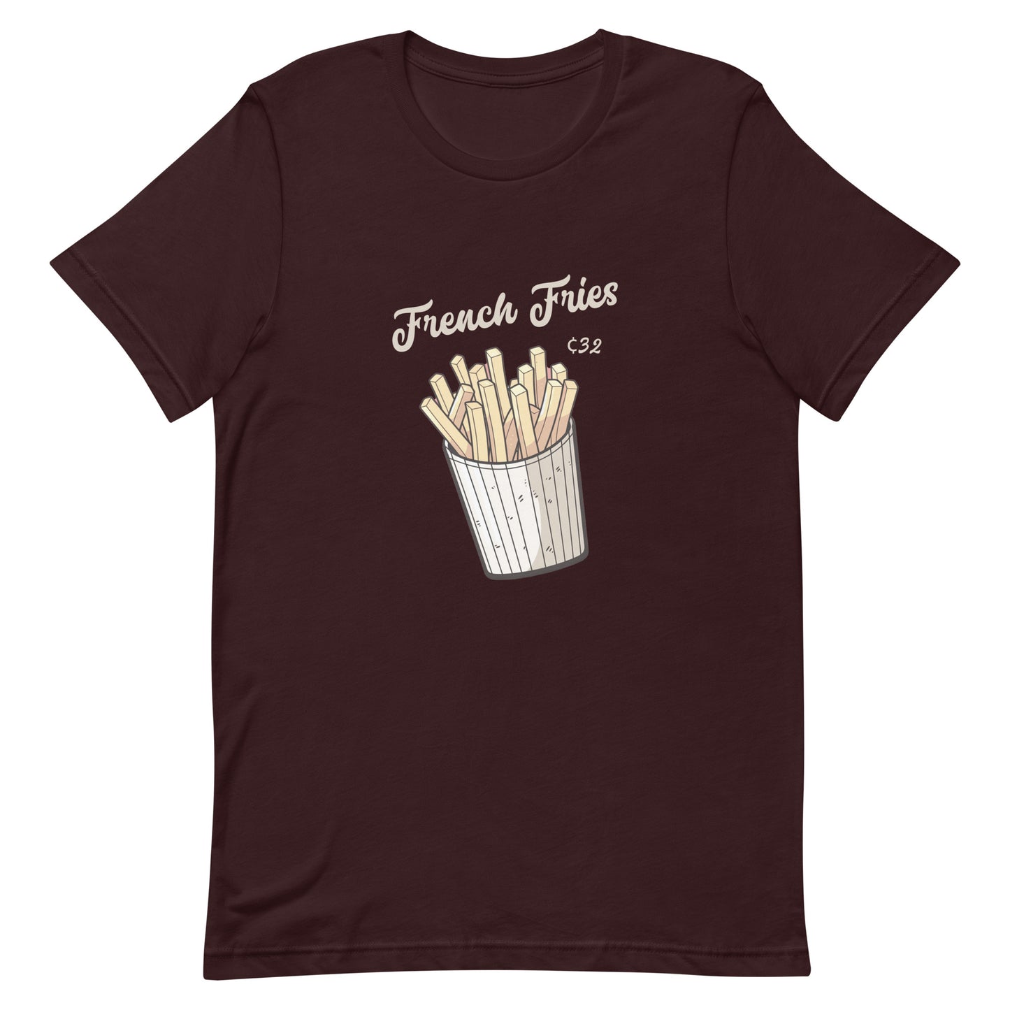 Retro French Fries by Relephants - Unisex t-shirt