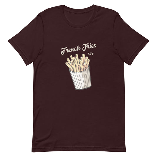 Retro French Fries by Relephants - Unisex t-shirt