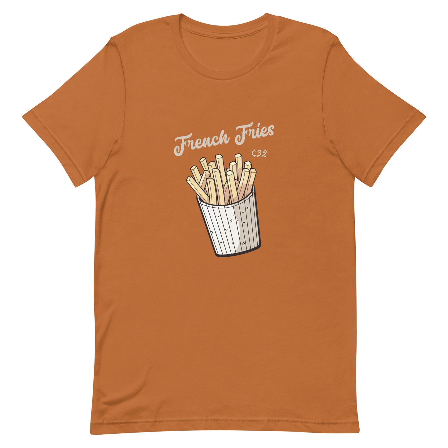 Retro French Fries by Relephants - Unisex t-shirt