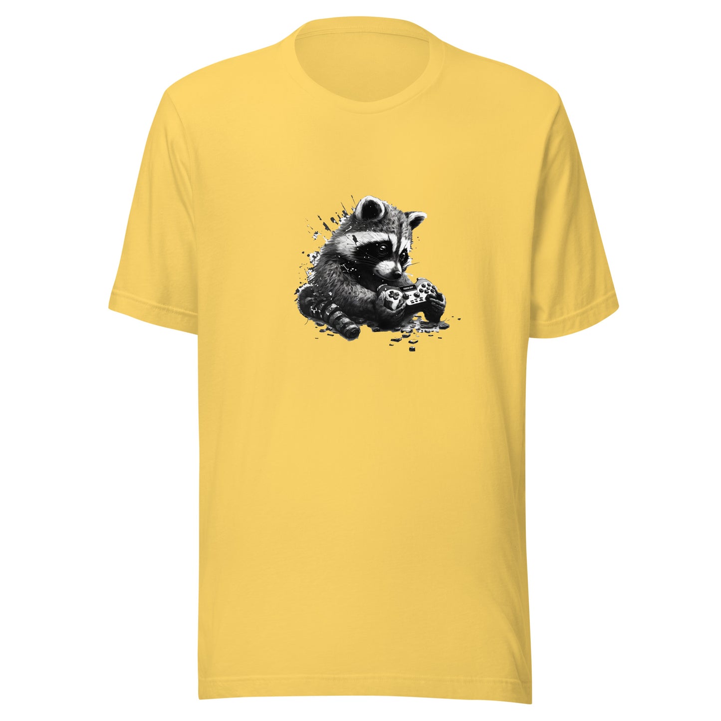 Gamer Raccoon - Unisex t-shirt by Relephants