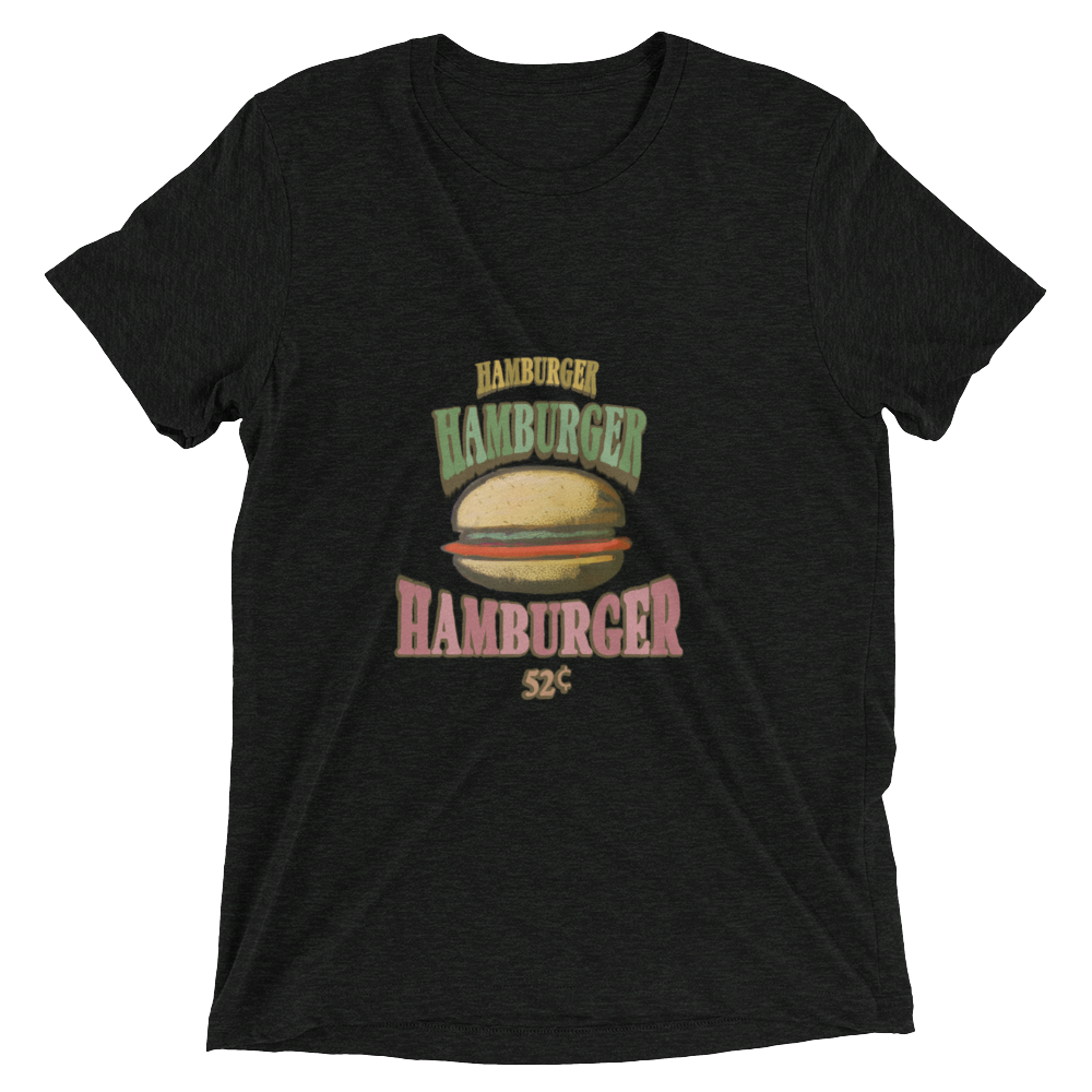 Hamburger, Hamburger, Hamburger - Short sleeve t-shirt by Relephants