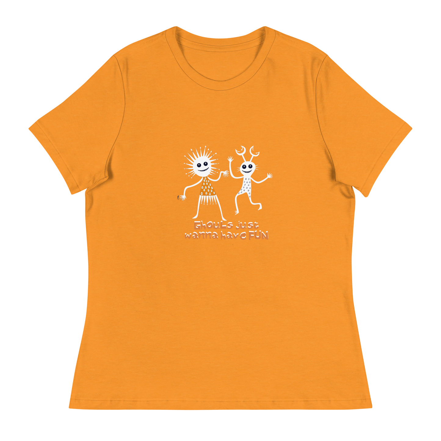 Ghouls Just Want to Have Fun - Women's Relaxed T-Shirt for Halloween by Relephants