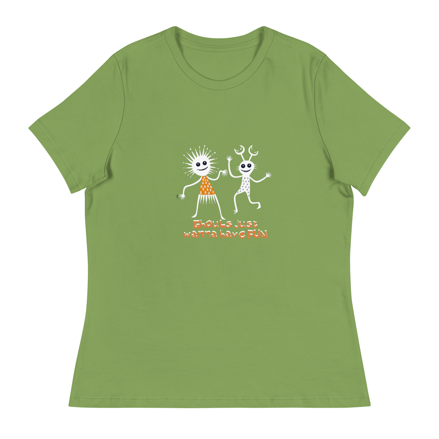 Ghouls Just Want to Have Fun - Women's Relaxed T-Shirt for Halloween by Relephants