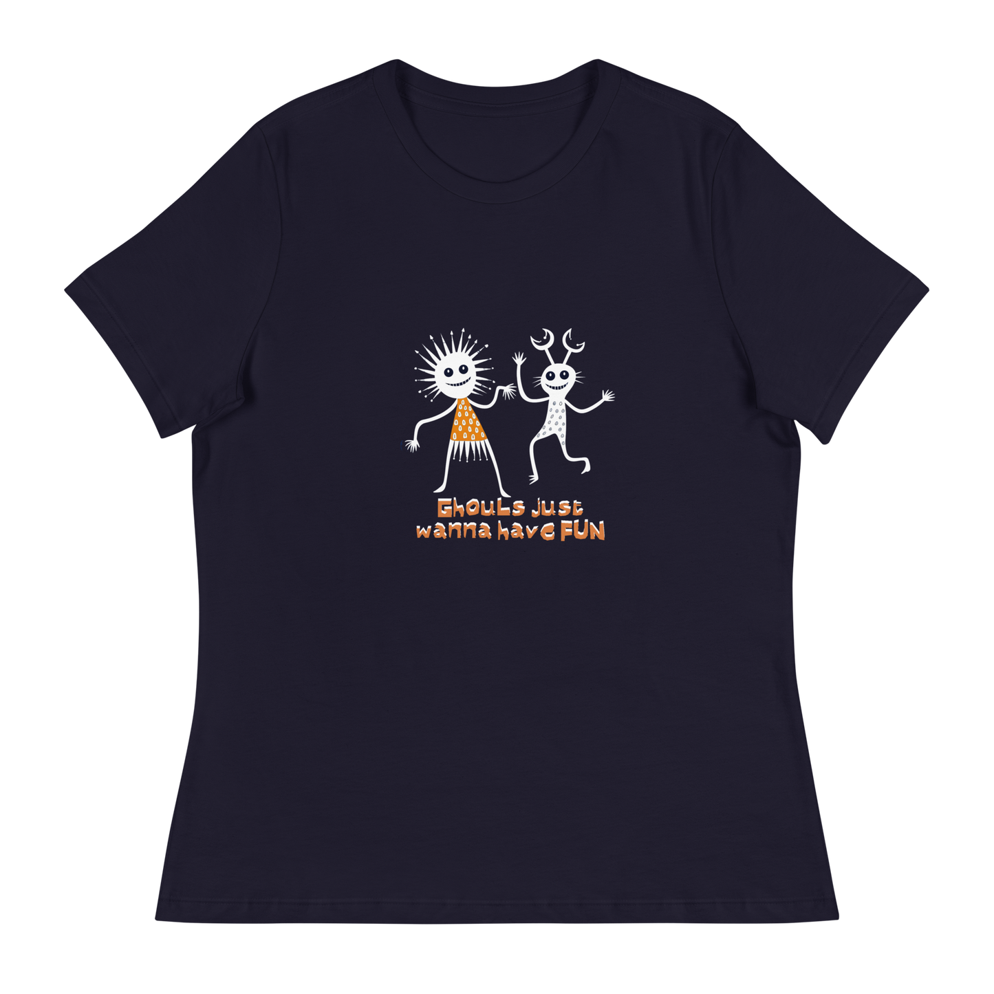 Ghouls Just Want to Have Fun - Women's Relaxed T-Shirt for Halloween by Relephants