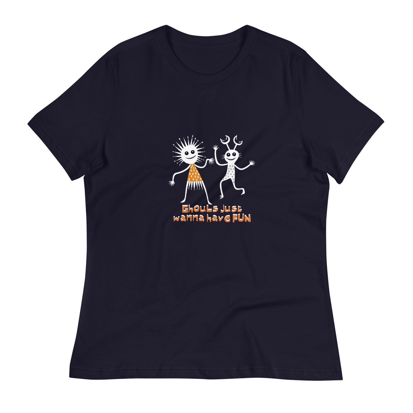 Ghouls Just Want to Have Fun - Women's Relaxed T-Shirt for Halloween by Relephants